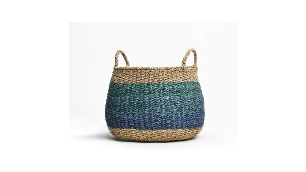 Cesta de pasto marino