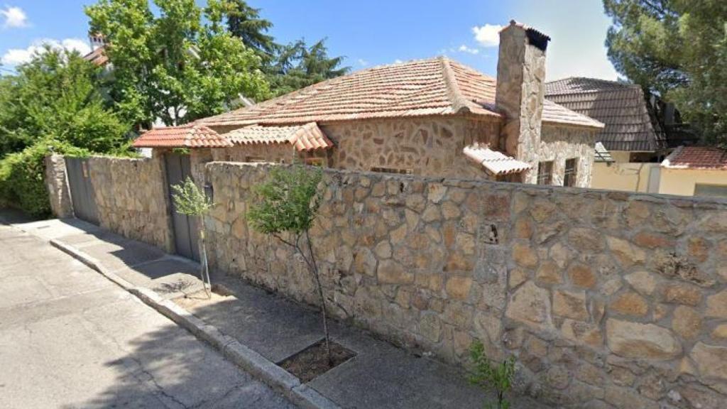 El chalé donde fue asesinada Alicia.