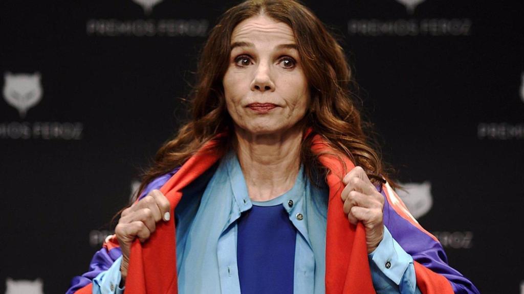 La actriz Victoria Abril.