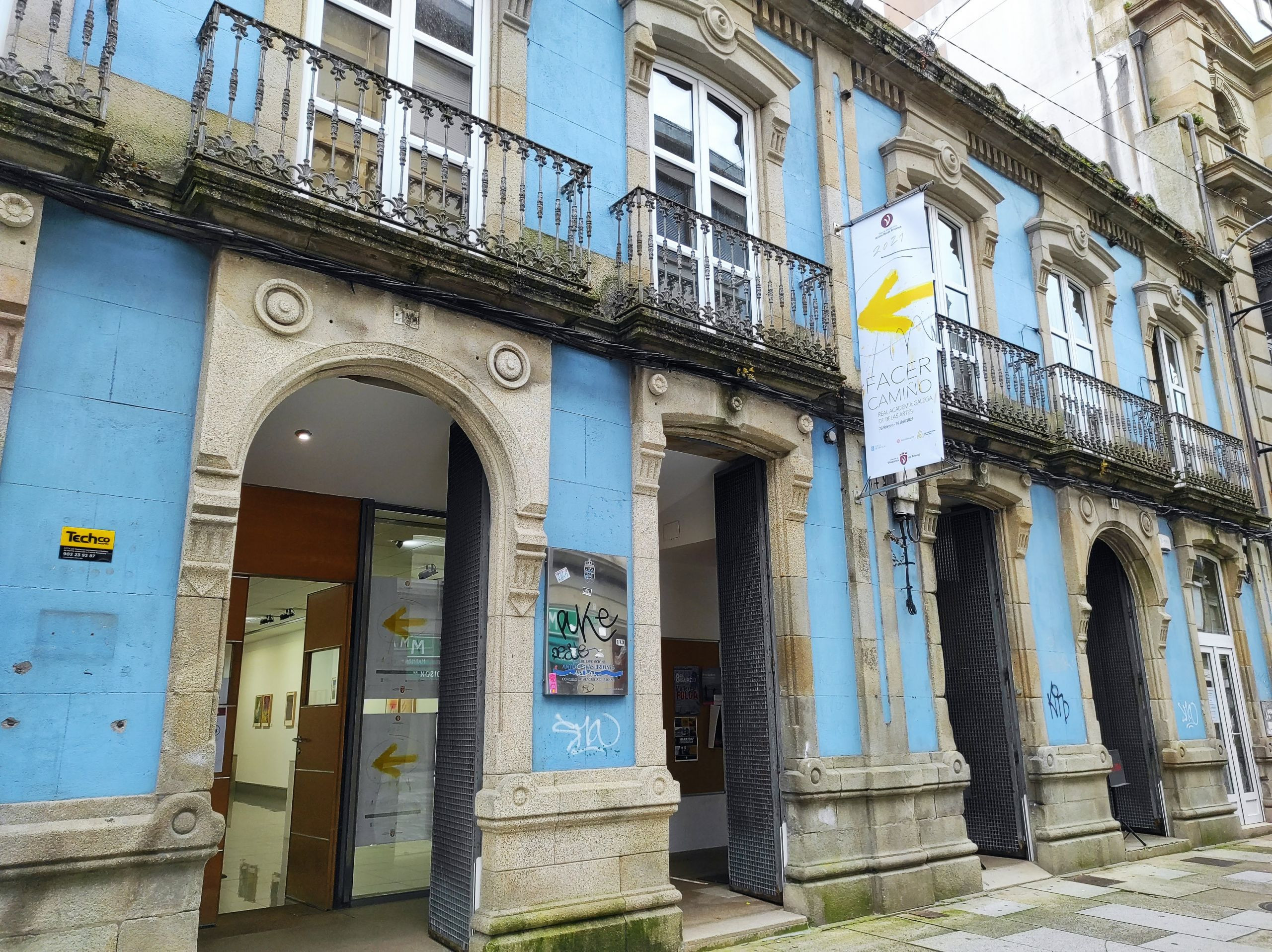 Casa da cultura de Vilagarcía de Arousa.