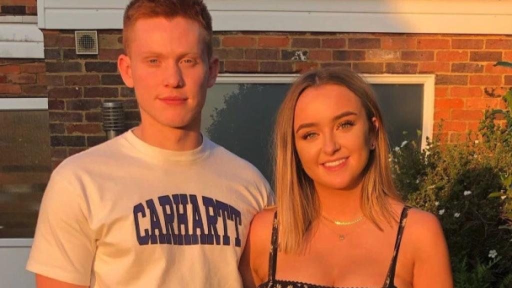 Liam McCrohan y Rachel Kennedy en una imagen de sus redes sociales.