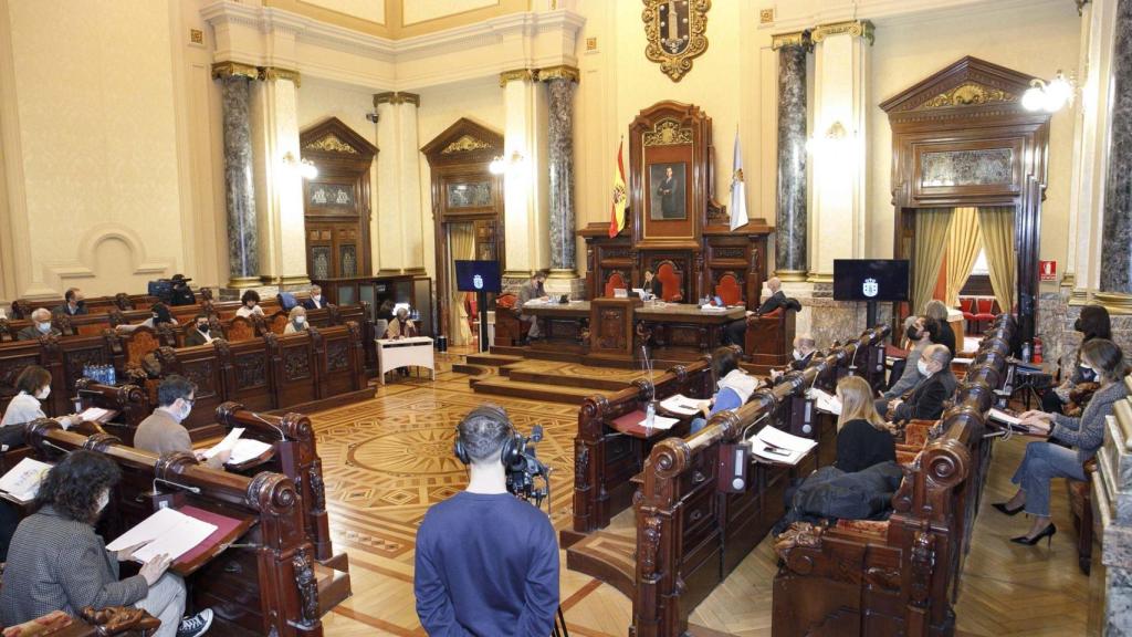 Pleno de A Coruña.