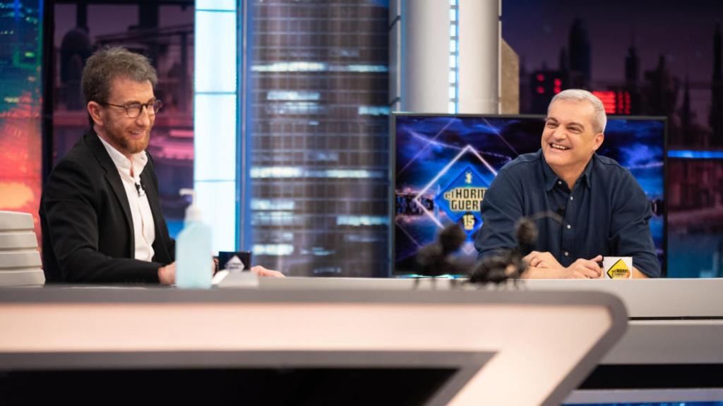 Ramón García, en su entrevista con Pablo Motos en 'El Hormiguero'.