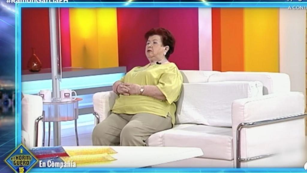 Conchi Motos, en el programa de la cadena pública manchega.