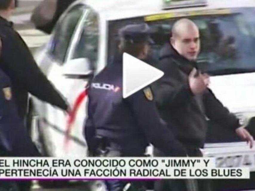 Iñaki fue uno de los miembros de Bukaneros que fue al tanatorio tras la muerte de Jimmy