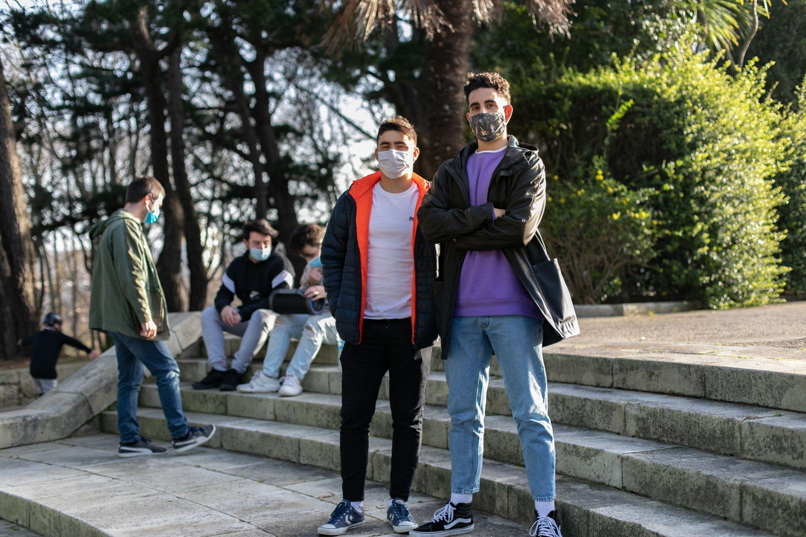 Nicandro Puime y Álvaro Pumares, creadores de Gallos del Norte (Javier Quiroga/O Novo Normal).