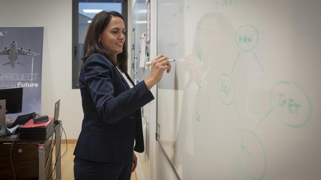 La ingeniera directiva en Airbus Dulce Muñoz.