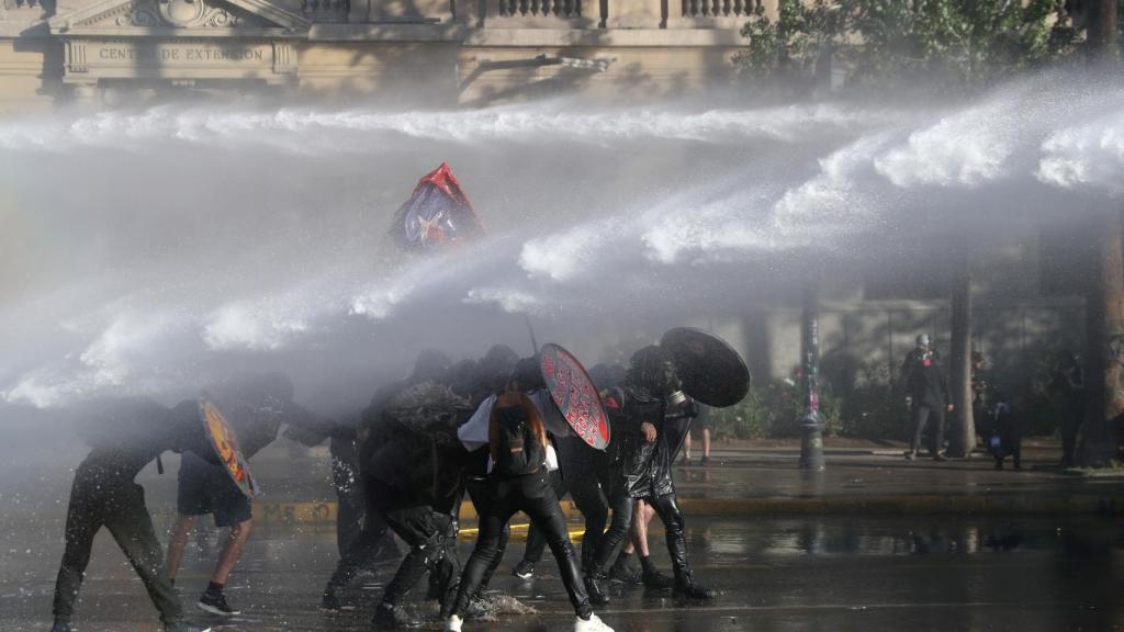 Protesta en Chile.