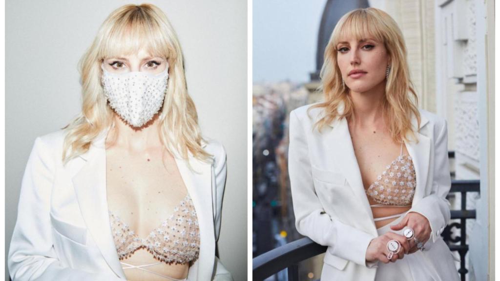 El 'look' de Natalia de Molina ha llamado mucho la atención.