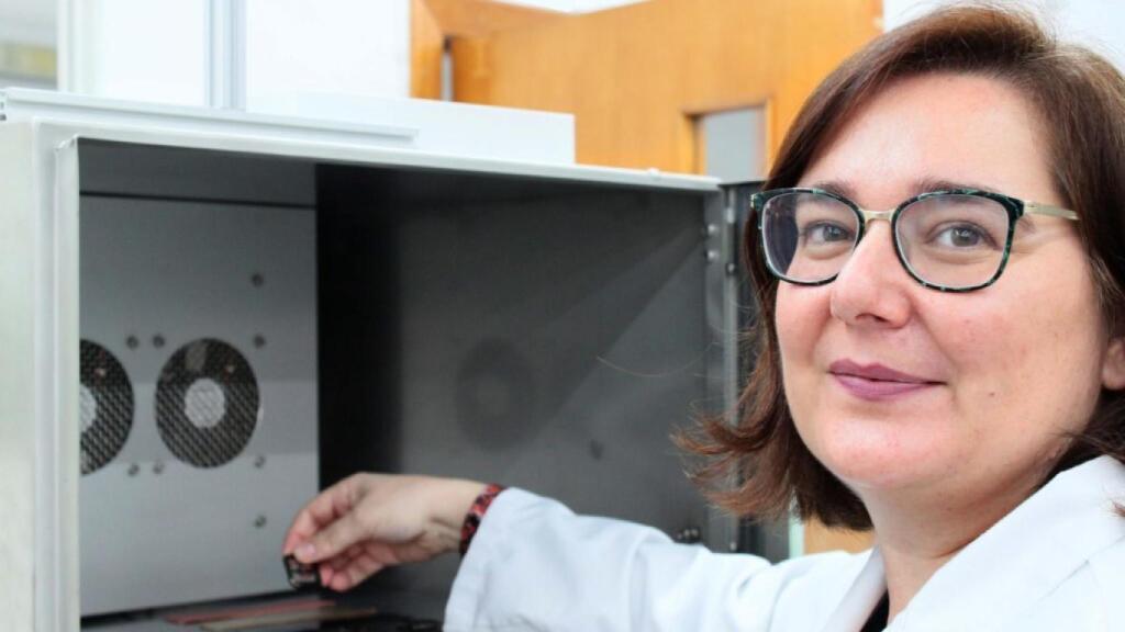 Gloria Lillo, investigadora del proyecto Covidshoe (Inescop)