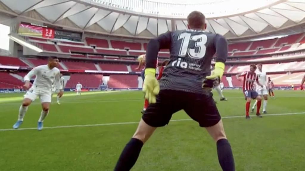 Penalti no pitado a favor del Real Madrid