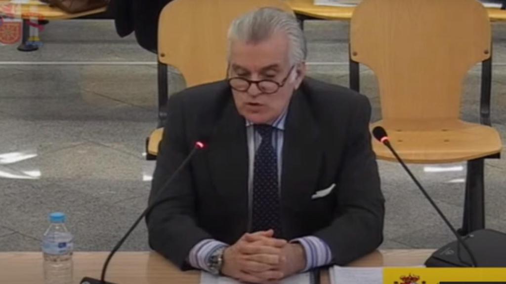 Luis Bárcenas declara en la Audiencia Nacional.