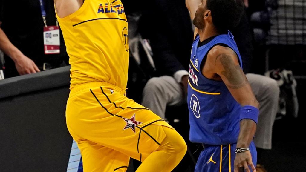 Luka Doncic, durante el All Star