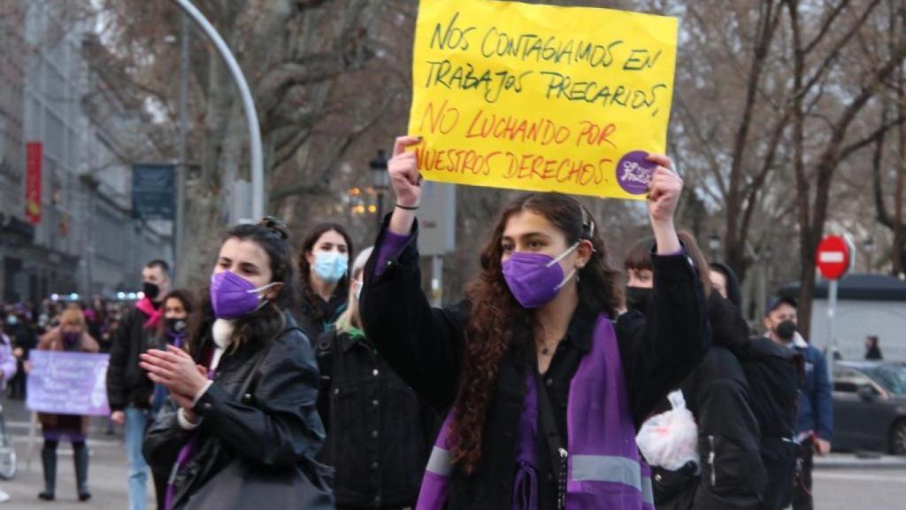 Las marchas en Madrid se han desarrollado sin altercados.