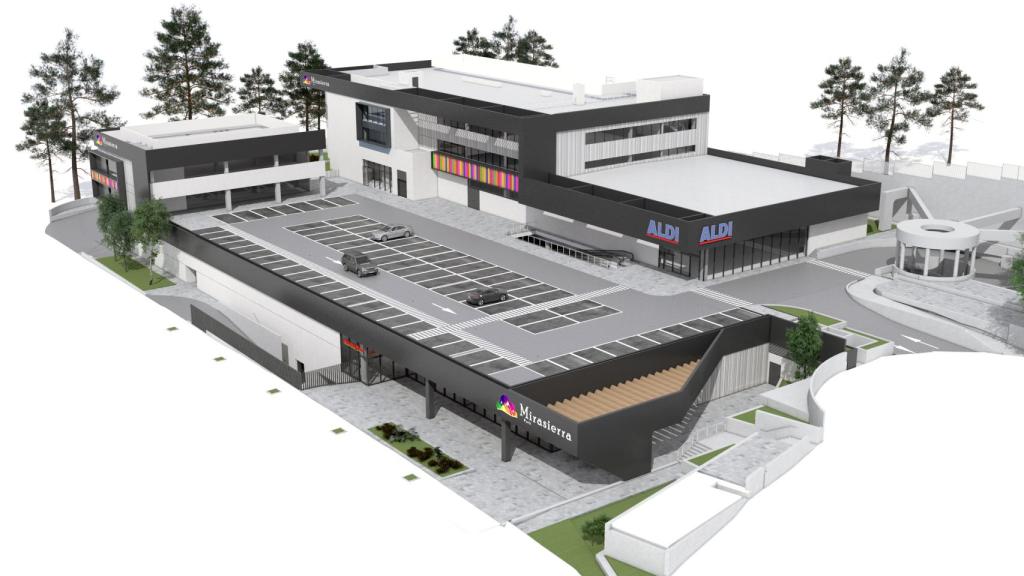 Infrografía del centro comercial de Mirasierra Gallery.