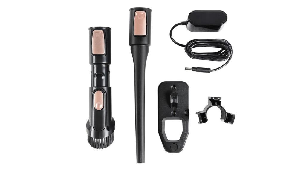 Aspiradora de dos velocidades.