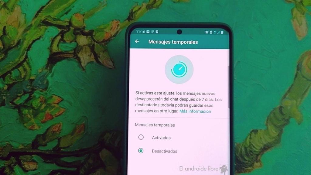 WhatsApp tendrá mensajes que se autodestruyen tras 24 horas