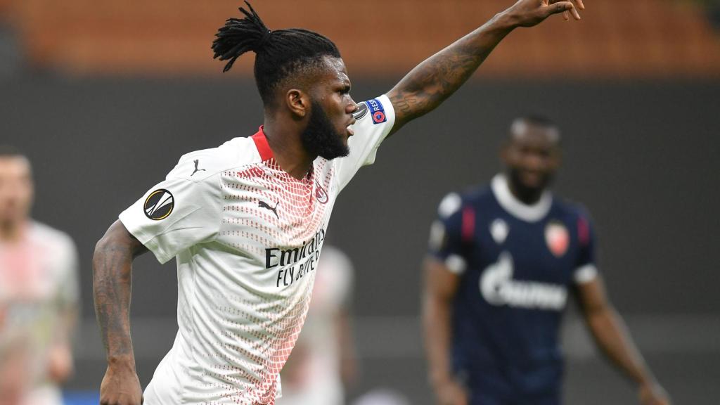 Franck Kessie, en un partido del Milan