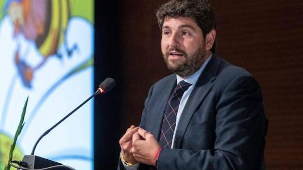 El presidente de Murcia, Fernando López Miras, en una imagen de archivo.