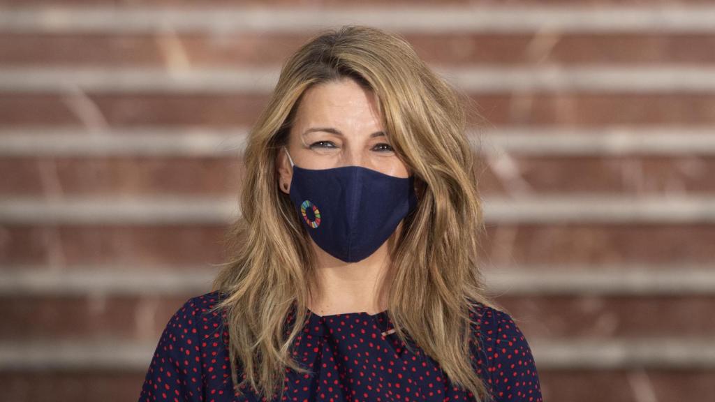 Yolanda Díaz, ministra de Trabajo y Economía Social.