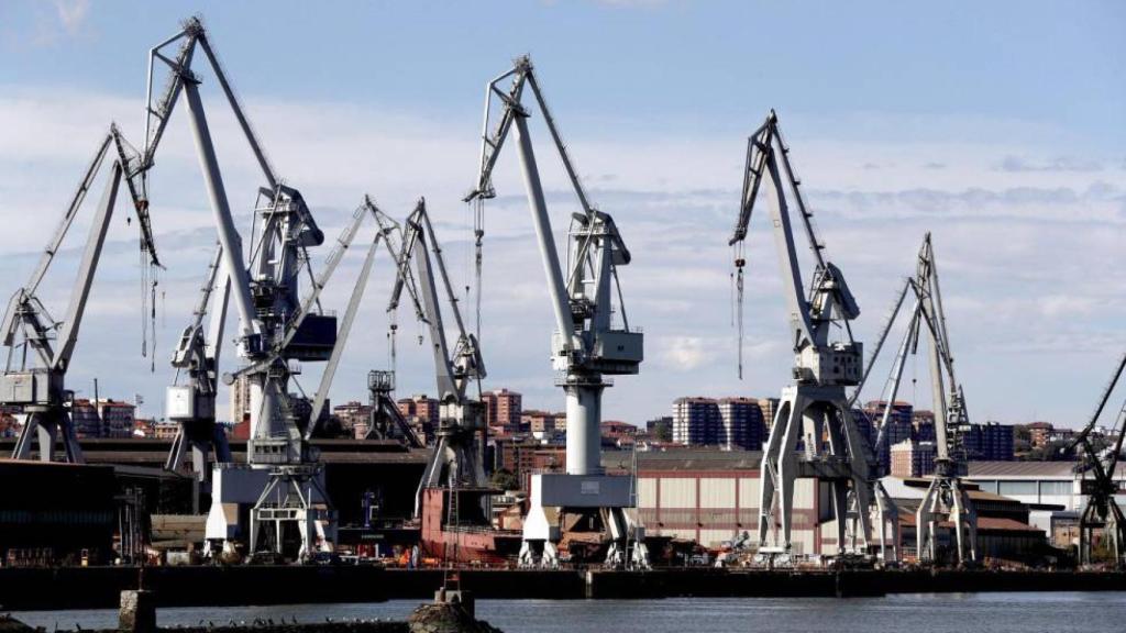 Astilleros La Naval, en una foto de archivo.