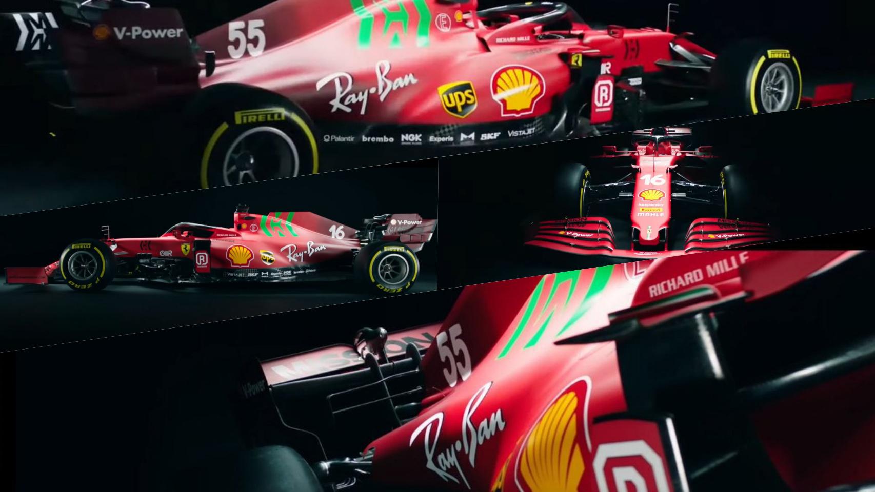 Las primeras imágenes del Ferrari SF21