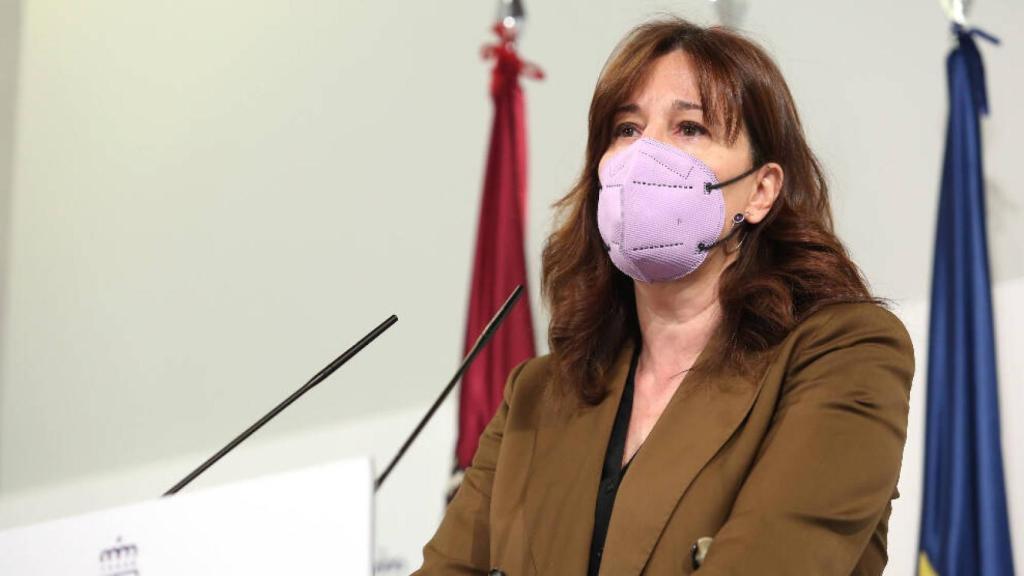 Blanca Fernández, portavoz del Gobierno de Castilla-La Mancha (Ó. HUERTAS)