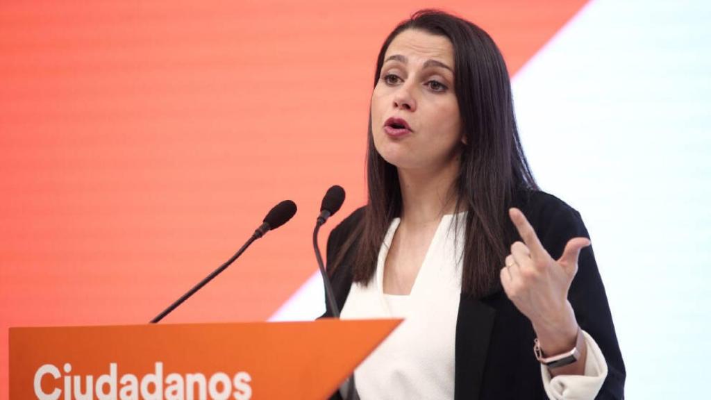 Inés Arrimadas, presidenta de Ciudadanos