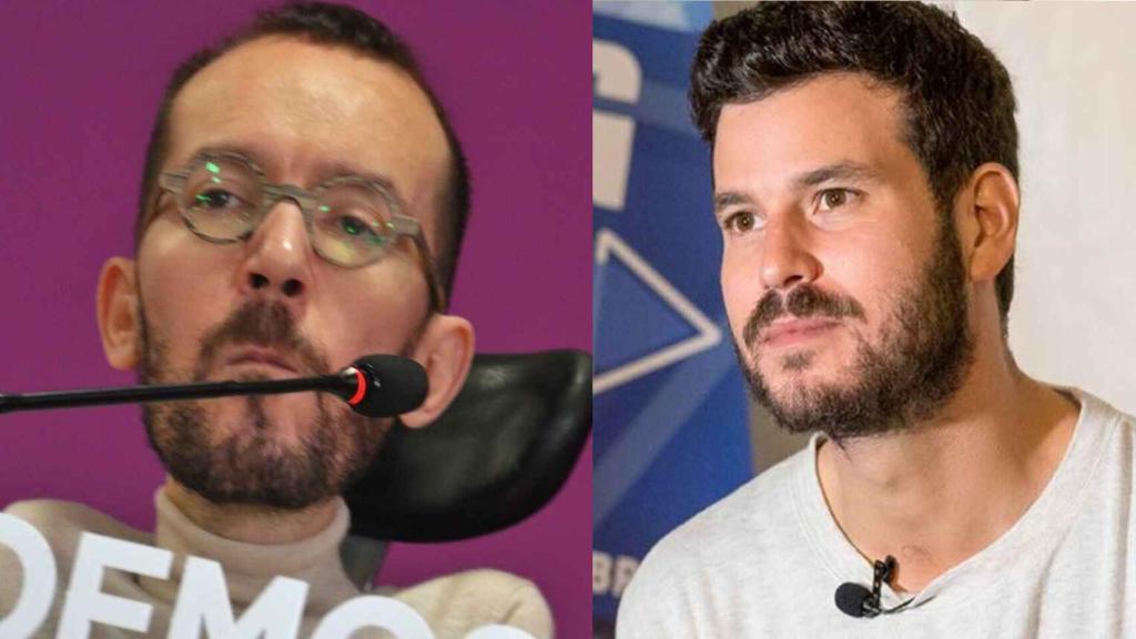 Echenique y Willy Bárcenas en un fotomontaje.