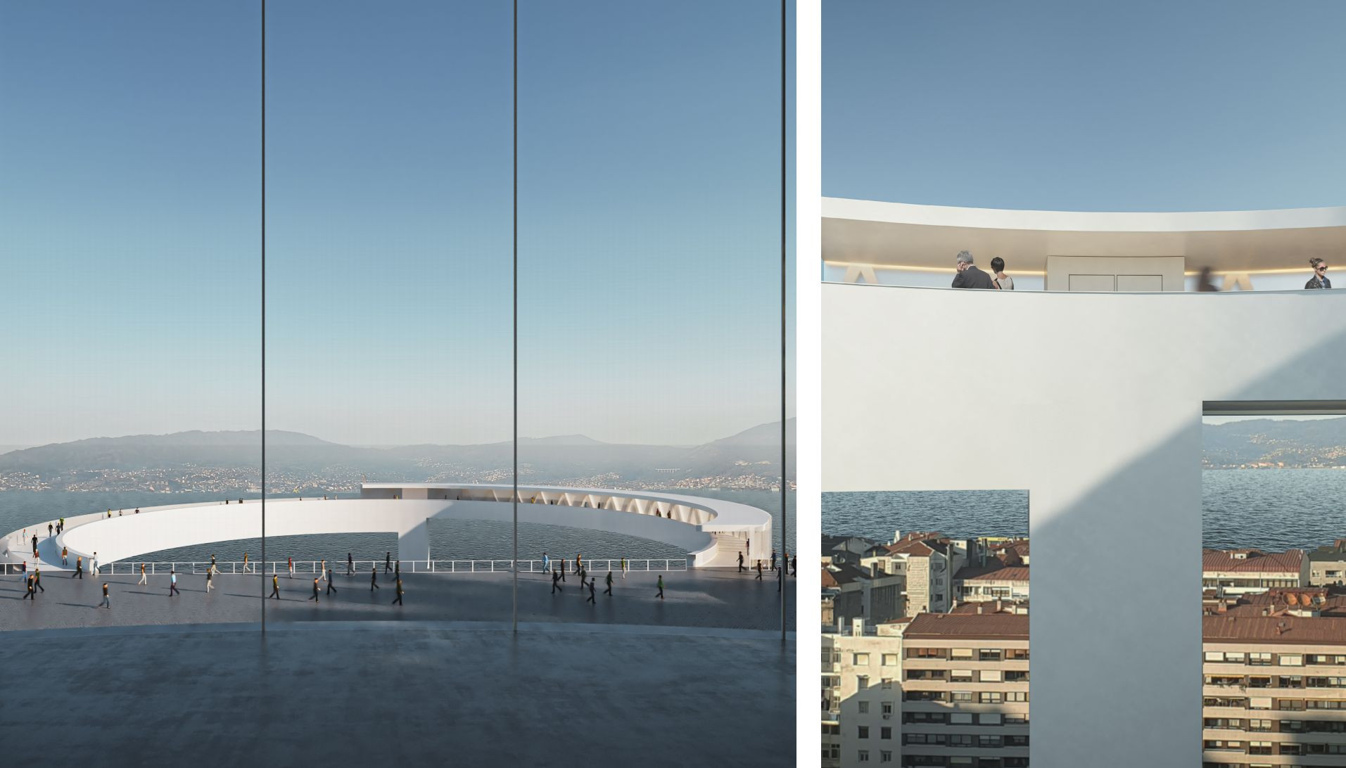 Imágenes del proyecto del ascensor.