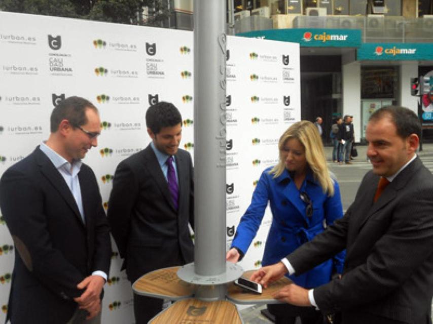 Ana Martínez Vidal, como concejal del PP de Calidad Urbana en el Ayuntamiento de Murcia.