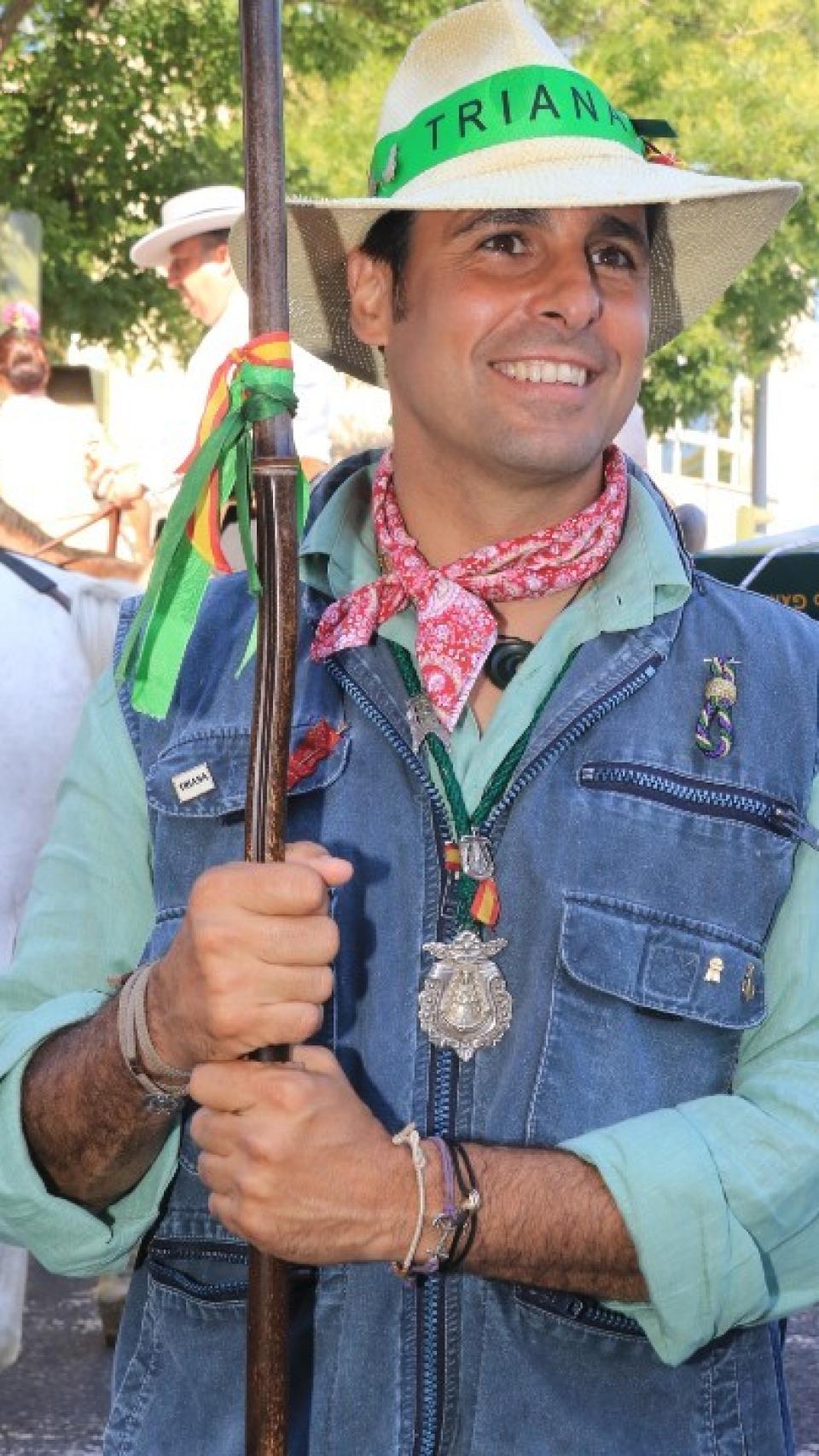 Fran Rivera en una imagen de El Rocío en 2017.