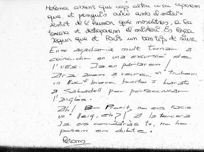 El segundo anónimo recibido