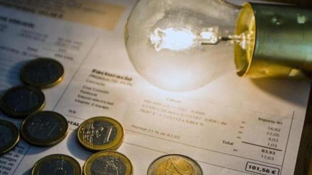 Imagen de una factura de la luz