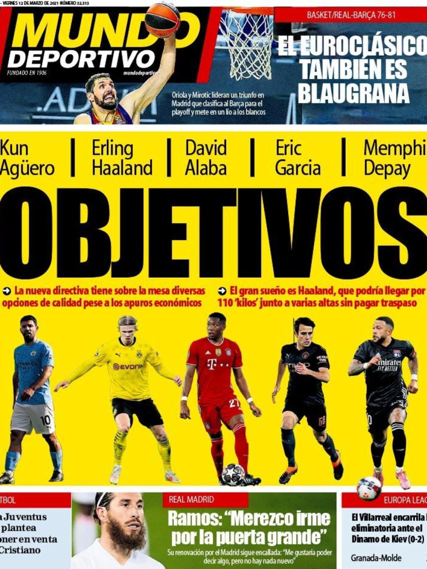 Portada Mundo Deportivo