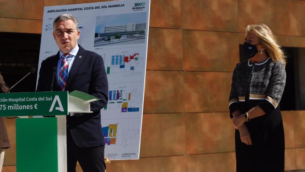 El consejero de la Presidencia, Elías Bendodo.