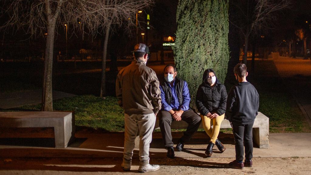 Raúl era chófer de VTC antes de la pandemia. Ya se le ha acabado la prestación por desempleo.