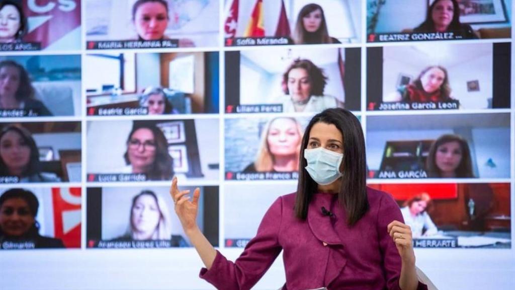 La presidenta de Ciudadanos, Inés Arrimadas, en una imagen de archivo.