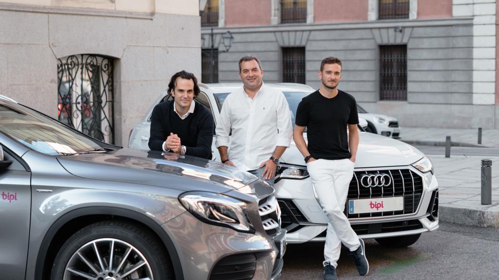 Alejandro Vigaray, cofundador; José Luis Hernández, CSO y Hans Christ, de izquierda a derecha.