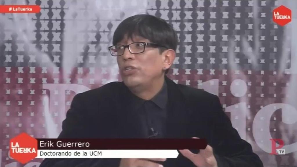 'El Colibrí', participando en un programa de 'La Tuerka'.