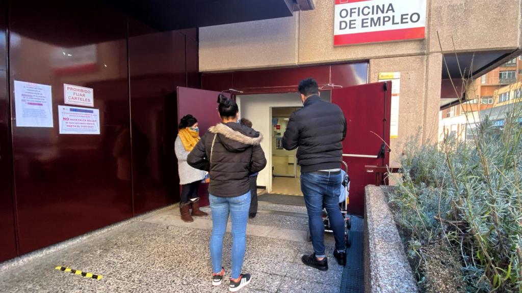 Una oficina de empleo en Madrid.