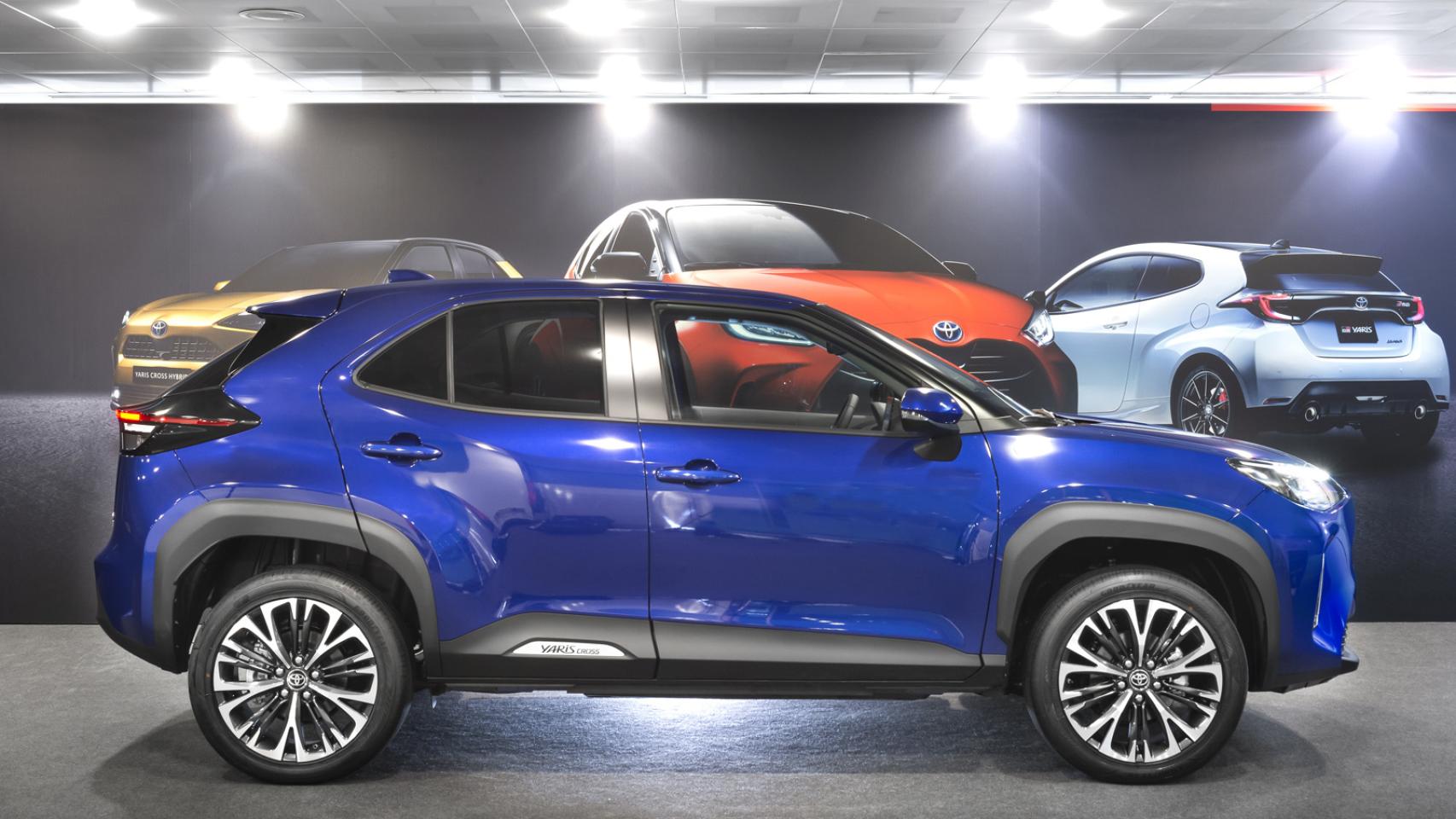Todas las fotos del Toyota Yaris Cross, un nuevo SUV híbrido que llega tras el verano