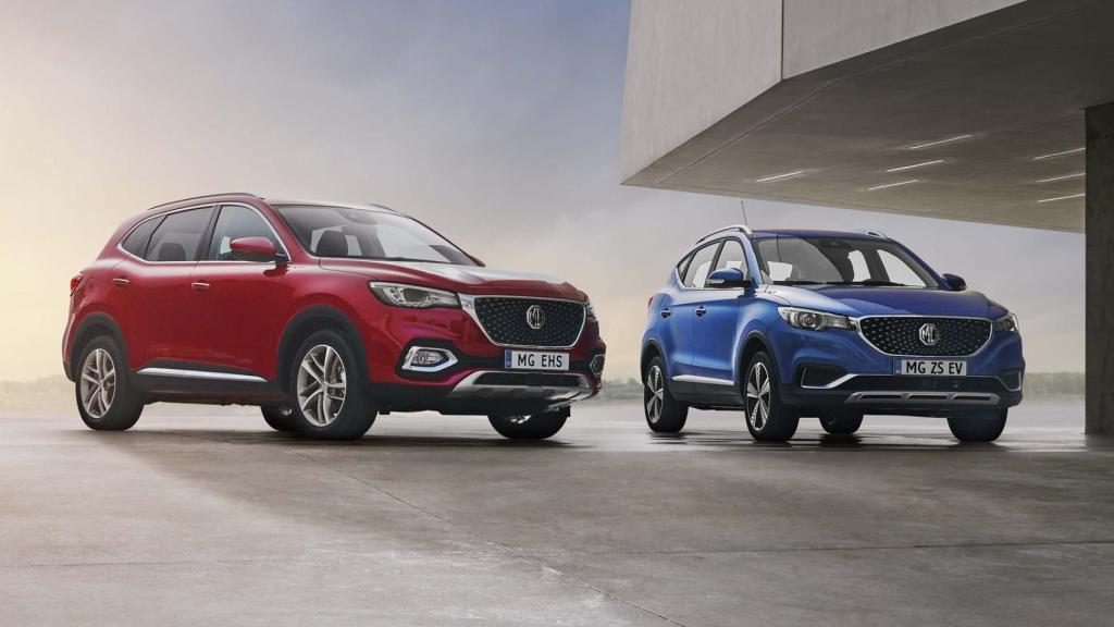 Inicialmente MG cuenta con dos modelos (MG EHS y MG ZS) y próximamente llegarán otros dos.