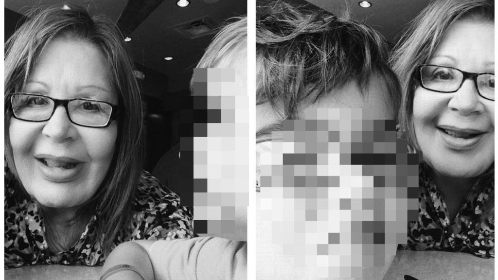 Nereida Morales, madre de Ricky Martin, con los hijos del cantante durante la cuarentena.