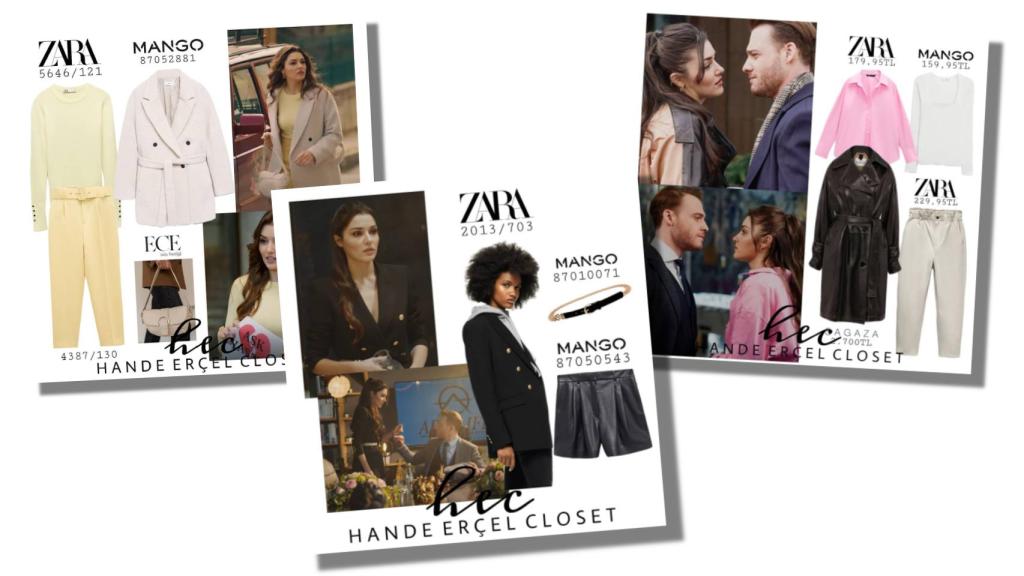 Mango, principal competencia de Inditex, también es una de las favoritas de Hande.