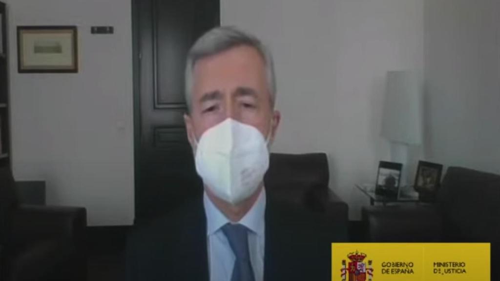 Acebes, en su declaración como testigo este lunes./