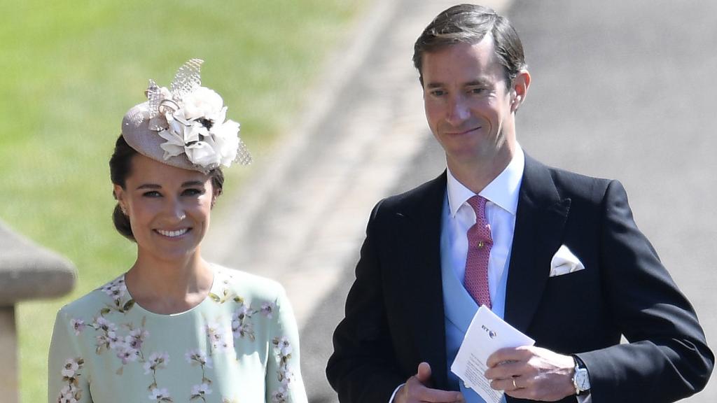 Pippa Middleton junto a su marido en una imagen de archivo.