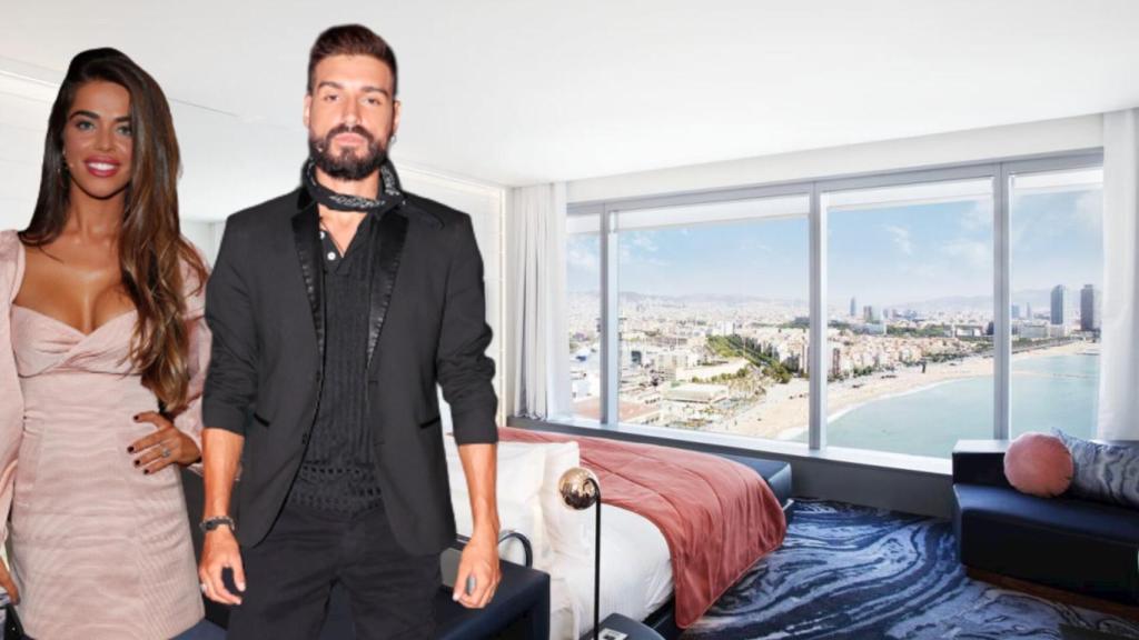 Violeta Mangriñán y Fabio Colloricchio en un fotomontaje de JALEOS.