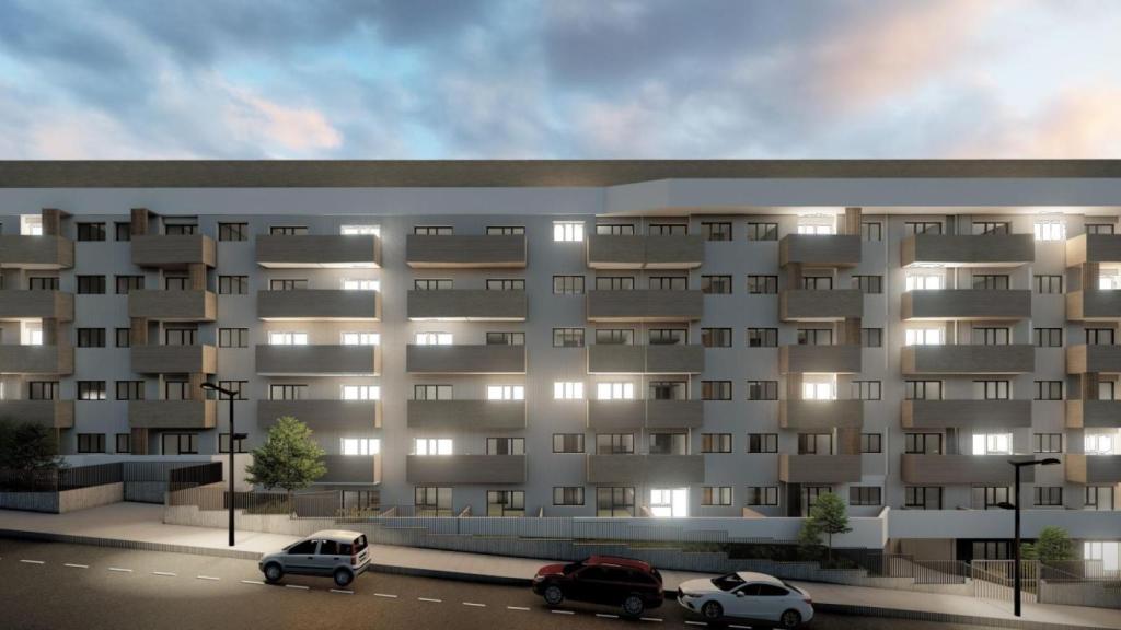 Infografía del proyecto Build to Rent que prepara Ten Brinke en Valdemoro.