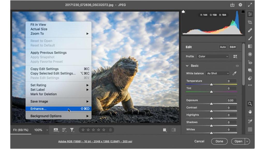 Mejora de 'Super Resolution'